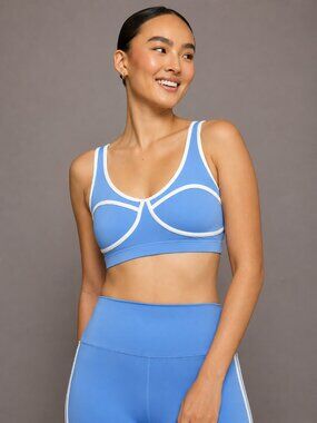 Beach Riot Olympia Sports Bra/Top | Alps Blue | Size S